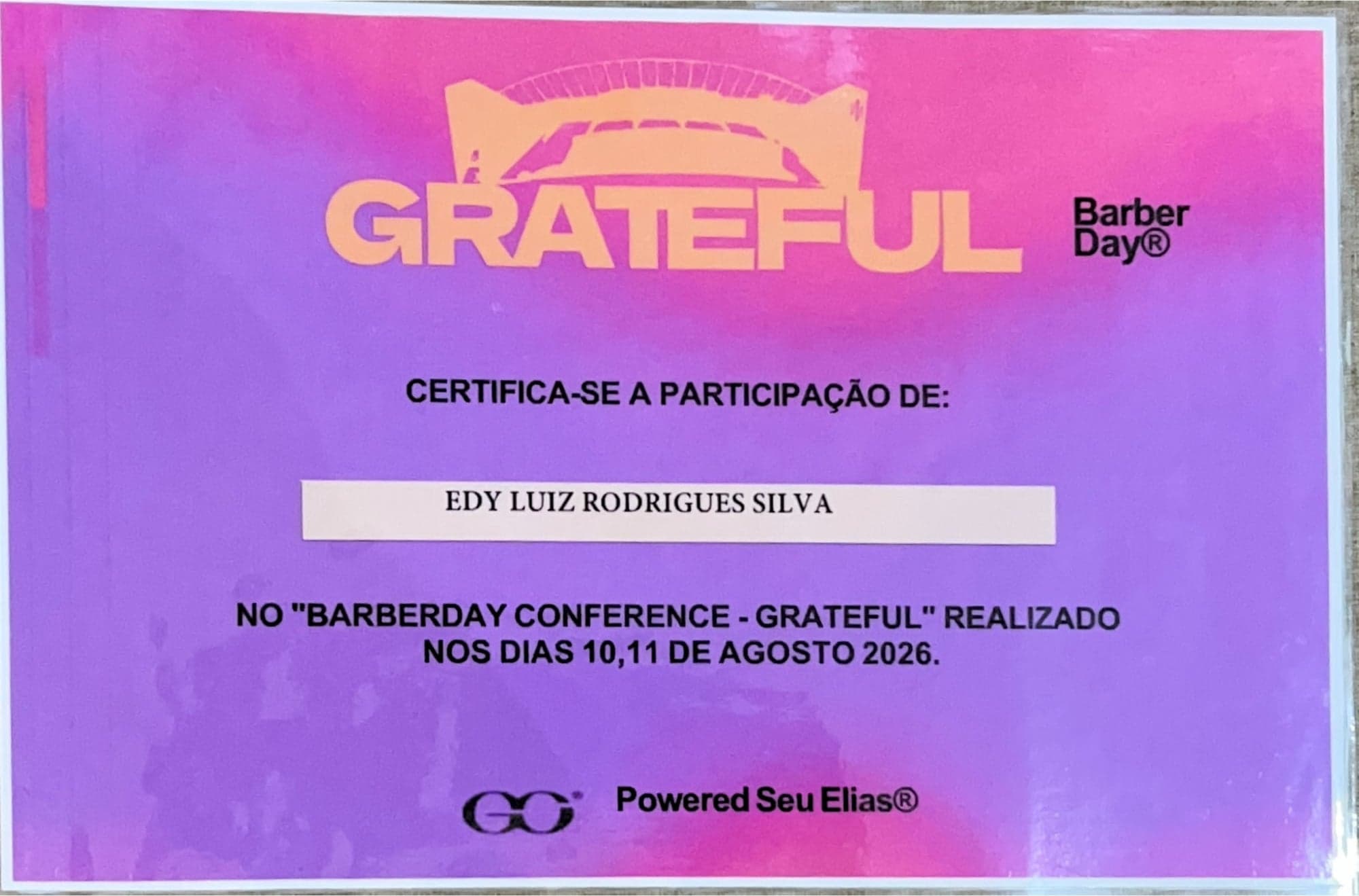 Barber Day Conference — Grateful