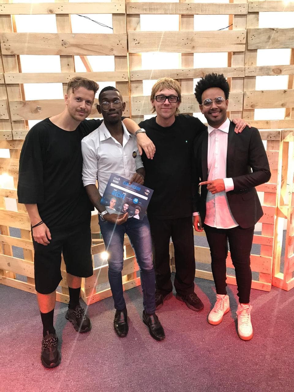 Turnê Menspire Recife com Eduardo Muller, Josh Lamonaca e Charles Grey